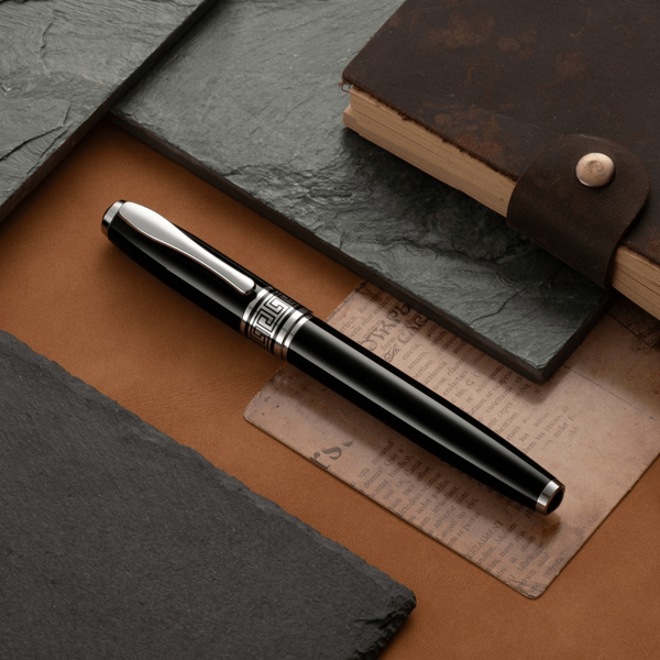 Luxury Colorful Metal Business Office Roller Pen With Black And Blue Ink,Perfect For Daily Writing & Signing - Ideal For Father's Day, Christmas Day,Valentine's Day, Business Office Supplies, School Stationery,Back To School