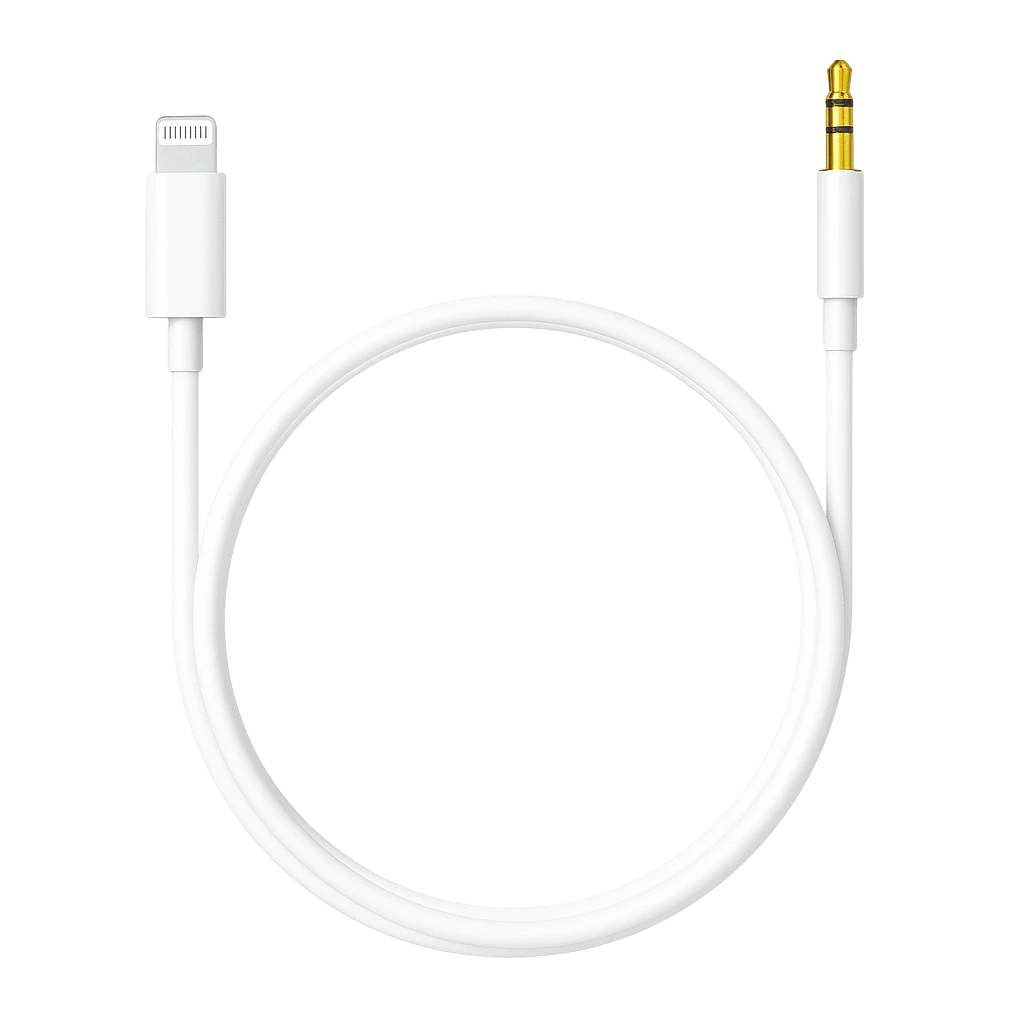 FCV Aux Cord For IPhone, IPhone 3.5mm Headphone Jack Aux Cord Lightning/UBS-C To Aux Audio Cable For Car Home Stereo Speaker Headphone Compatible With IPhone