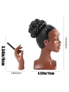 1 pieza Quemador de incienso de resina moderno con diseño de silueta femenina elegante - Accesorio de aromaterapia decorativo y con estilo para el hogar y la oficina, perfecto para relajación y como idea de regalo único, para uso en interiores o exteriores - Multicolor - Ver 7