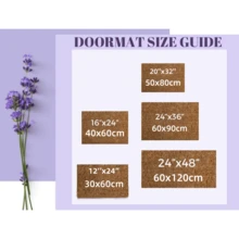 1PC Personalized Name Doormat,Custom Welcome Mat For Front Door,Imitation Cashmere Material,Couple's Name Home Decor,Perfect First Home Gift For Couples,Wedding, Anniversary, Or Housewarming Gift - Multicolor - View 8