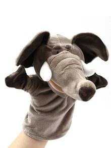 Este es un títere de mano familiar que se puede usar para jugar con amigos, utilizarlo en la escuela y realizar actuaciones en shows - Multicolor - Ver 6