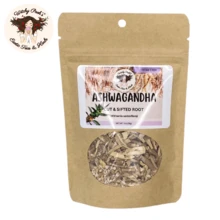 Witchy Pooh's Ashwagandha Tea, Cut & Sifted Root, Caffeine Free - 1盎司 - 查看 4