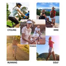 女士高尔夫球衫 短袖网球衫 四分之一拉链高尔夫套头衫 高尔夫 Polo 衫 - 彩色 - 查看 4