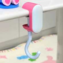 1 个可调节螺丝螺母挂钩，适用于不同厚度的桌子、背包、杯子、钥匙