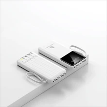 20W abnehmbares Kabel Spiegel Powerbank mit großer Kapazität, unverzichtbar für Geschäftsreisen und Reisen