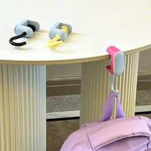 1 个可调节螺丝螺母挂钩，适用于不同厚度的桌子、背包、杯子、钥匙