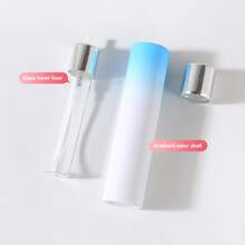 1 st. exklusiva, lätta och lyxiga parfymflaskor, tvådelade, roterande, exklusiva parfymsprayflaskor, separata tomflaskor med skruvkork för parfym