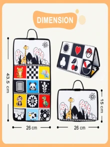 高对比度俯卧时间镜子玩具 - 可折叠，适合幼儿和青少年的感官开发，完美的圣诞节或，婴儿淋浴婴儿淋浴装饰品，婴儿娃娃床，婴儿圣诞玩具，婴儿床手机，婴儿俯卧时间玩具，婴儿床玩具，婴儿床手机，婴儿玩具，婴儿需求，婴儿手机，婴儿玩具，婴儿需求，婴儿