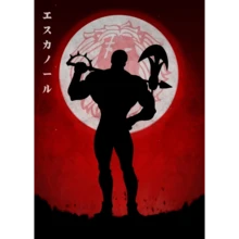 1 件日本动漫《七宗罪》帆布画儿童房客厅复古抽象艺术家居墙面装饰可选画框 - 彩色 - 查看 10