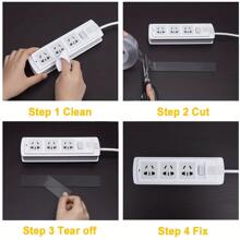 1pc Transparent Double-Sided Tape, Transparent Non-Fading Nano Bubble Glue, Strong Hook Double-Sided Tape