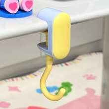 1 个可调节螺丝螺母挂钩，适用于不同厚度的桌子、背包、杯子、钥匙