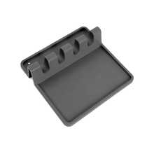 带滴水盘的硅胶厨房用具架，适用于各种用具，耐热，勺子架和铲刀架，非常适合炉灶、勺子、长柄、钳子等。 - 彩色 - 查看 9