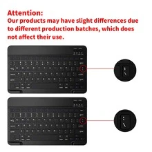 Bluetooth Keyboard With Mouse And Mouse Pad Combo,Portable Wireless Keyboard (150mAh) Mouse Set Compatible With Samsung Tablet Apple IPad LOS 13 And Above Phone Smartphone Android Windows(Black)