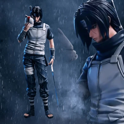 暗部宇智波鼬动漫手办模型雕像桌面摆件收藏小礼物，适合万圣节、圣诞节、情人节