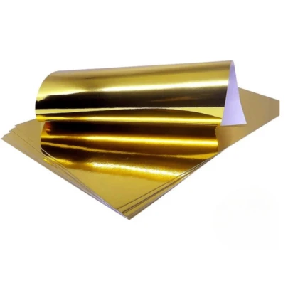 20 / 30 / 40 OU 50 Folhas Do Papel Laminado A4 - Artesanato Escolar - Lamicote 250g - Varias Cores (Cada Pacote Contém 10 Folhas)