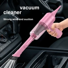 High Power Cordless Handheld Vacuum Cleaner - Multi-Functional Dust Vacuum Cleaner For Home And Car - USB Charging, Includes Accessory Kit, Cleaning Brush, Carpet Cleaner, Cleaner For All Household Cleaning