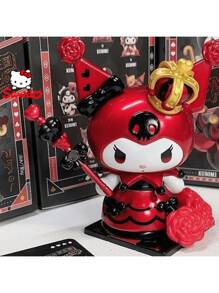 Sanrio [1pc Random]Sanrio Kuromi Poker Kingdom Series Blind Box - Cute Cartoon Figurine, Limited Edition Collectible Toy, Perfect For Birthday/Party/Christmas Gifts (Random Delivery, Desktop Decor)