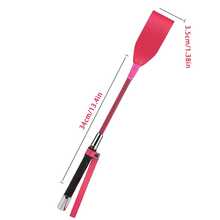 1pc Equestrian Whip Made Of PU Leather, Soft Equestrian Whip, Equestrian Training Aid With Non-Slip Braided Handle And Wrist Ring