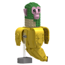 Tungtungtung Sahur, Bombardiro Crocodile, Tralalero Tralala, Lilililalila, Brr Brr Patapim, Shimpanzinni Bananini, Bombombini Guzini, AI Generated Animals, Abstract Animals, Wooden Building Block Figurines, Animal Wooden Blocks, Birthday Gift, Collectible Decor - Multicolor - View 23