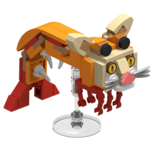 Tungtungtung Sahur, Bombardiro Crocodile, Tralalero Tralala, Lilililalila, Brr Brr Patapim, Shimpanzinni Bananini, Bombombini Guzini, AI Generated Animals, Abstract Animals, Wooden Building Block Figurines, Animal Wooden Blocks, Birthday Gift, Collectible Decor - Multicolor - View 13