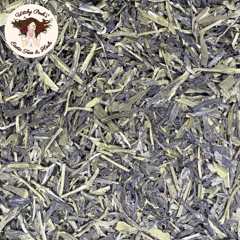 Witchy Pooh's Dragon Well Longjing Green Tea - Loose Leaf, High Caffeine - 3oz - View 3
