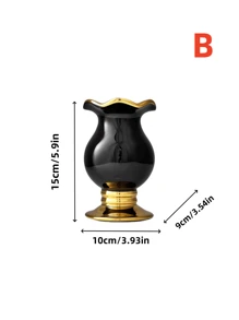 1PC Ceramic High-End Artistic Style Rose Vase Suitable For Placing Entrance Flower Vases, TV Cabinets Beautiful Decoration Vases, Office Desktop Beautiful Decoration Vases