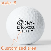 Ensemble personnalisé de 3/6/9/12 balles de golf édition limitée Fête des Pères, balles de golf édition limitée Fête des Pères, 6 options de design élégantes, haute qualité, double couche, durables, distance et précision améliorées, parfait pour les golfeurs, accessoires de golf. Personnalisé avec le nom, souvenir unique pour la Fête des Pères, l'anniversaire ou toute occasion. Le cadeau parfait pour les papas amateurs de golf qui apportent joie et amour à chaque partie. Profitez-en !