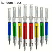 4支/24支装注射器造型护士圆珠笔，独特的护理礼品，办公及学校用品，医生奖励，学生派对礼品 - 精致创意！ - 套裝 - 查看 9