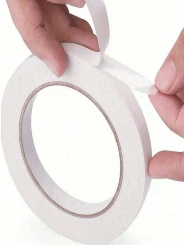 6pcs Double-Sided Adhesive Tapes - Craft Double-Sided Tapes, Scrapbooking Supplies, Photography, Gift Boxes, Scrapbooks, Card Making, Paper Backing, Office And Student DIY Gift Wrapping Tapes, Arts, Crafts, Card Making, Scrapbooking - Non-Waterproof, Wood-Friendly Surface, Back To School Essentials, Student Supplies, Back To School Season, Random Color & Style