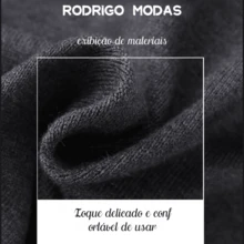 Men's Solid Wool Knit Sweater, V-Neck, Long Sleeves, Winter - 酒紅色 - 查看 2