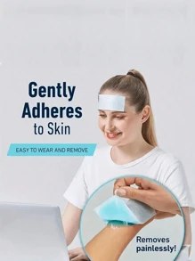 20/40 Pieces Of Summer Cooling Pad, Physical Cooling Pad, Refreshing Summer Cooling Pad, Adult Mobile Phone Cooling Pad, Suitable For Summer And Outdoor, Sports, Travel, Kitchen, Bedroom, School, Office, As Well As Women, Men, Adults