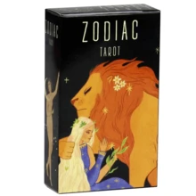 Zodiac Tarot Cards Prophecy Divination Deck Family Party Board Game Fortune Telling Game With Manual Zodiac Tarot