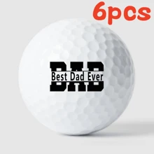 Ensemble personnalisé de 3/6/9/12 balles de golf édition limitée Fête des Pères, balles de golf édition limitée Fête des Pères, 6 options de design élégantes, haute qualité, double couche, durables, distance et précision améliorées, parfait pour les golfeurs, accessoires de golf. Personnalisé avec le nom, souvenir unique pour la Fête des Pères, l'anniversaire ou toute occasion. Le cadeau parfait pour les papas amateurs de golf qui apportent joie et amour à chaque partie. Profitez-en !
