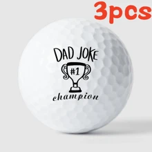 Ensemble personnalisé de 3/6/9/12 balles de golf édition limitée Fête des Pères, balles de golf édition limitée Fête des Pères, 6 options de design élégantes, haute qualité, double couche, durables, distance et précision améliorées, parfait pour les golfeurs, accessoires de golf. Personnalisé avec le nom, souvenir unique pour la Fête des Pères, l'anniversaire ou toute occasion. Le cadeau parfait pour les papas amateurs de golf qui apportent joie et amour à chaque partie. Profitez-en !