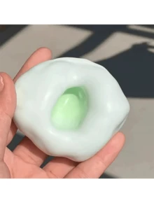 New Moldable Mochi Stress Relieving Fidget Toy, Super Thin Mochi Squeezable Squishy Hand Sensory Ball, Randomly Colored Decoration