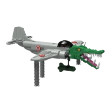 Tungtungtung Sahur, Bombardiro Crocodile, Tralalero Tralala, Lilililalila, Brr Brr Patapim, Shimpanzinni Bananini, Bombombini Guzini, AI Generated Animals, Abstract Animals, Wooden Building Block Figurines, Animal Wooden Blocks, Birthday Gift, Collectible Decor - Multicolor - View 17