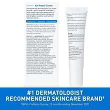 Rostro RadianteCera Eye Repair Cream 2025 - Crema Para Contorno De Ojos Con Tecnología MVE Y Colágeno Hidrolizado Que Reduce Ojeras Y Bolsas Al Instante - Textura Ultra Ligera De Absorción Rápida - Envase De 14.2g/0.5oz Perfecto Como Regalo De San Valentín - TOP En Cuidado Ocular Clínico - Negro - Ver 7