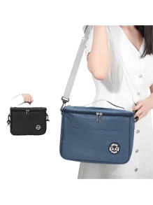 Insulated Lunch Bag Insulation Bento Pack Aluminum Foil Rice Bag Meal Pack Ice Pack Student Bento Lunch Handbag Insulation, Summer Outdoor Bags For Food, Picnic Camping Bags