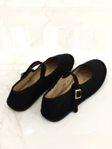 RevReaL Zapatos clásicos tipo Mary Jane | Ligeros y cómodos, disponibles en varios colores - Negro - Ver 3