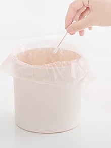 1pc Small Garbage Bag,Pet Small Garbage Bag Desktop Small Garbage Bag Small Cat Garbage Bag Office Home Car Thickened Disposable Mini Plastic Bag 30 Pieces Per Circle