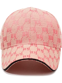 1 sztuka Ekskluzywna czapka baseballowa z nadrukiem NY, idealna dla par. To najlepszy dodatek na całoroczne wycieczki i spacery. Modny, swobodny kapelusz przeciwsłoneczny.