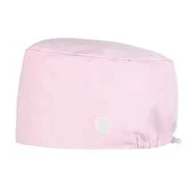 1 pièce Casquette de travail ajustable de couleur unie pour femmes/casquette d'infirmière, design réglable pour le printemps, l'été, l'automne et l'hiver, antibactérien et anti-poussière, convient au personnel médical comme les médecins, les infirmières et les travailleurs de nettoyage