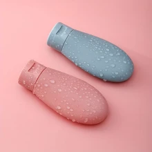 3pcs Travel Accessories Set, Refillable Cosmetic Containers For Shampoo Shower Gel Face Wash Lotion, Leak-Proof Squeeze Tube Bottles, Portable Travel Kit