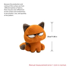 25cm/9.84in Sassy Cat & Mole Duo Plush Toys-Ultra-Soft Stuffed Animals With Attitude Expressions | Poseable Desk Companions & Stress Relief Fidget Toys For Kids Adults Collectors,Perfect Room Decor,Birthday Gift,Mother's Day Gifts, Wedding Season,Thanksgiving, Christmas Gifts