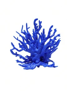 1 pièce Décoration de corail artificielle pour aquarium, décoration de table, centre de table sous-marin réaliste. Ornements de plantes océaniques pour la décoration de fête et de salon.