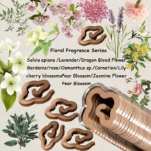 Around 40pcs 8 Floral Fragrance Cloud Shaped Aroma Diffuser, Long-Lasting Scent, Suitable For Home, Office, Club, Hotel And Yoga Studio, Great Gift For Holidays