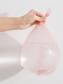 1pc Small Garbage Bag,Pet Small Garbage Bag Desktop Small Garbage Bag Small Cat Garbage Bag Office Home Car Thickened Disposable Mini Plastic Bag 30 Pieces Per Circle