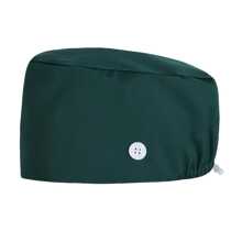 1 pièce Casquette de travail ajustable de couleur unie pour femmes/casquette d'infirmière, design réglable pour le printemps, l'été, l'automne et l'hiver, antibactérien et anti-poussière, convient au personnel médical comme les médecins, les infirmières et les travailleurs de nettoyage