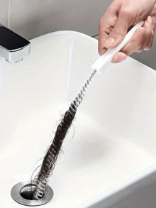 Desbloqueador de desagües, removedor de cabello para lavabo, cepillo de limpieza de baño, herramienta de plomería para desatascar tuberías, 1/5/10 filtros de drenaje, utilizados para tapones de cabello, filtros de silicona a prueba de moscas, prevención de cucarachas y olores en baños del hogar, útiles escolares y artículos esenciales para baños y retretes de dormitorios de estudiantes, accesorios de cocina, accesorios de baño, artículos de viaje esenciales - Multicolor - Ver 4