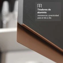 Complete Modular Kitchen Madesa Reims 190cm Black 04 - Black - View 6
